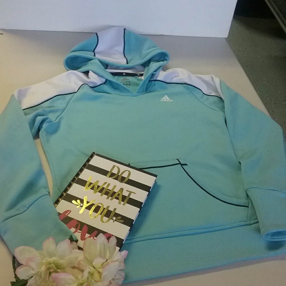 Adidas climawarm pull-over hoodie